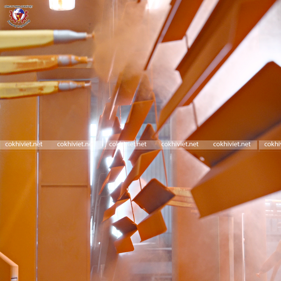 Sơn tĩnh điện tự động CKV
